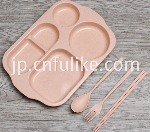 Wheat Straw Plastic Dinnerware